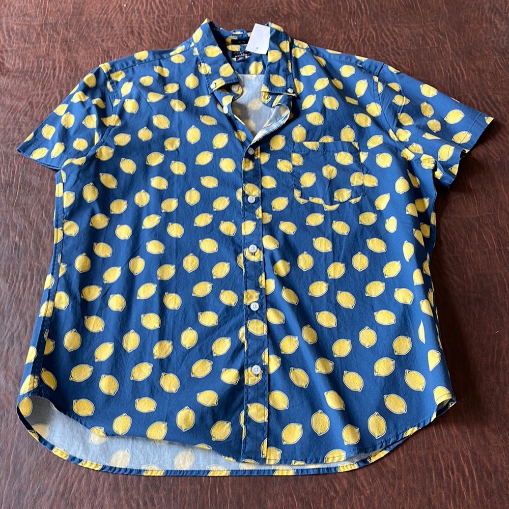 J.Crew Lemon Collared Button Down Shirt